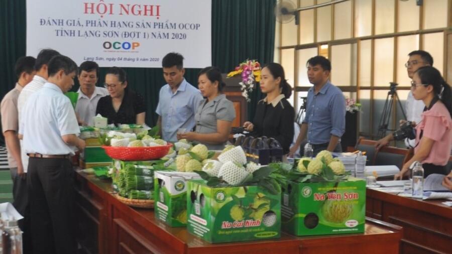Lạng Sơn: Đánh giá, phân hạng sản phẩm OCOP đợt 1 năm 2020