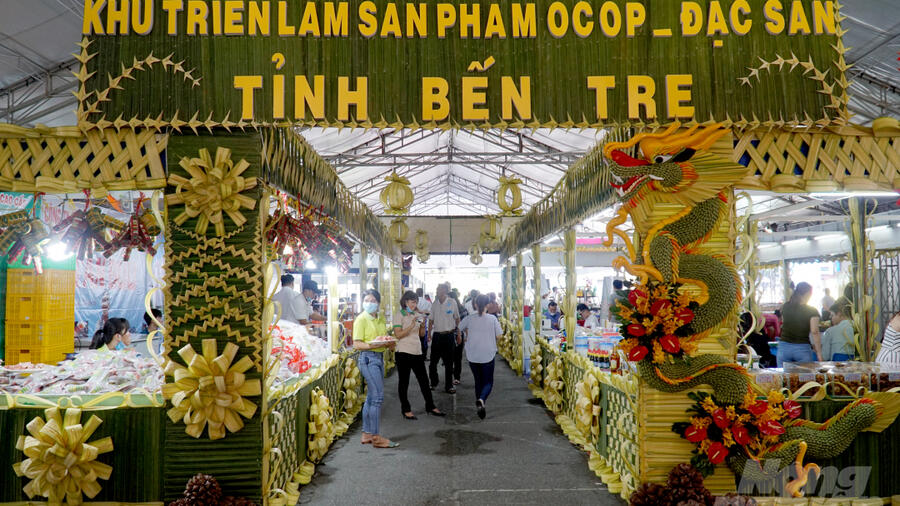 Giới thiệu, kết nối tiêu thụ các sản phẩm OCOP và đặc sản Bến Tre