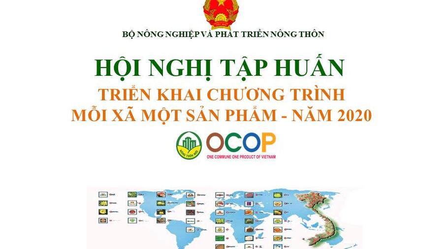 Hội nghị tập huấn triển khai Chương trình OCOP năm 2020 khu vực phía Nam