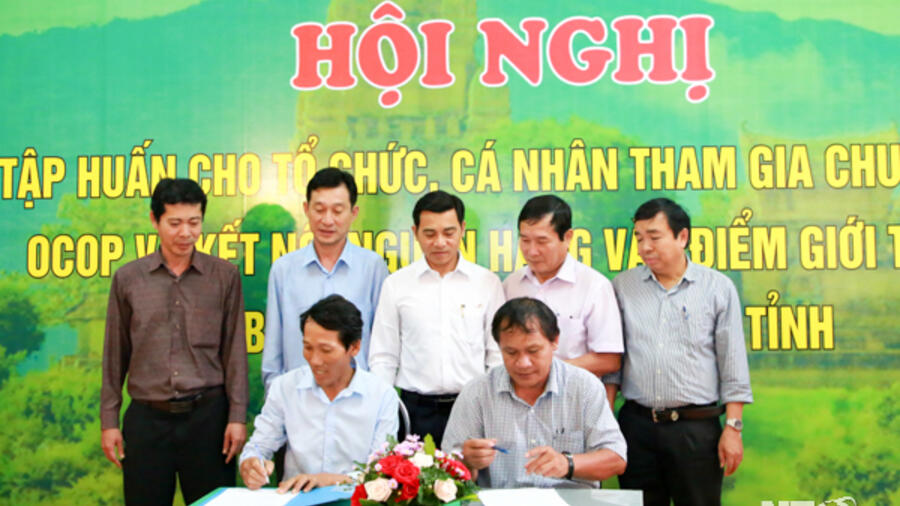 Ninh Thuận: Tổ chức hội nghị tập huấn tham gia chu trình OCOP và kết nối nguồn hàng